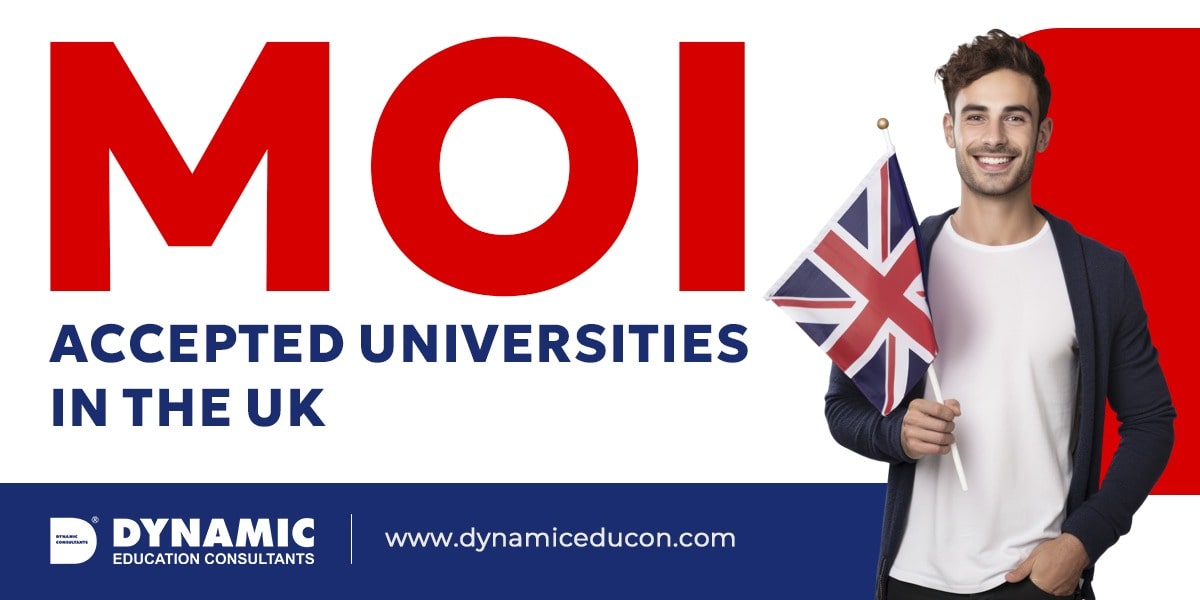 MOI Accepted Universities in UK 2024