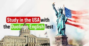 study in USA with duolingo