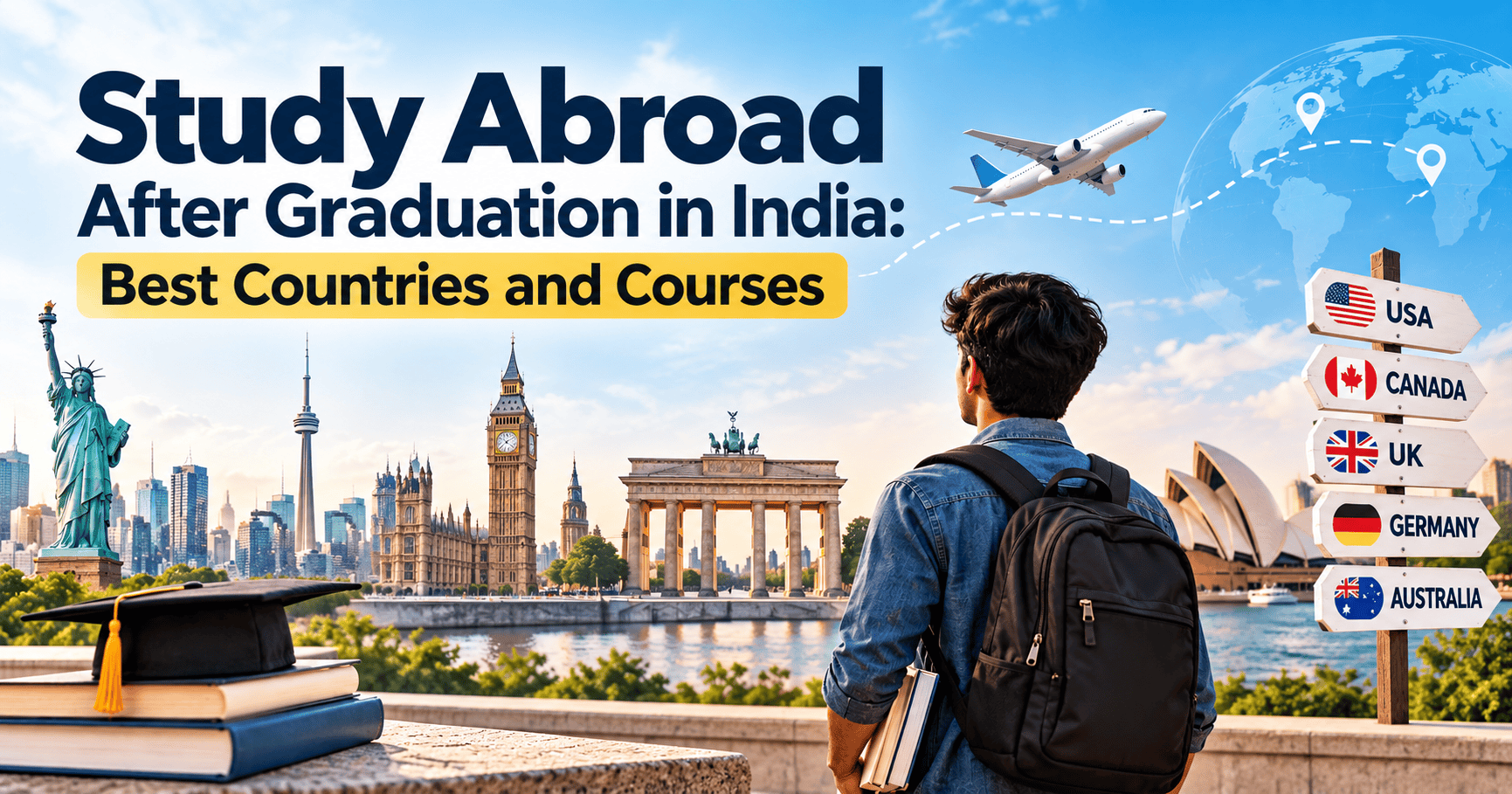 Study Abroad After Graduation in India: Best Countries and Courses
